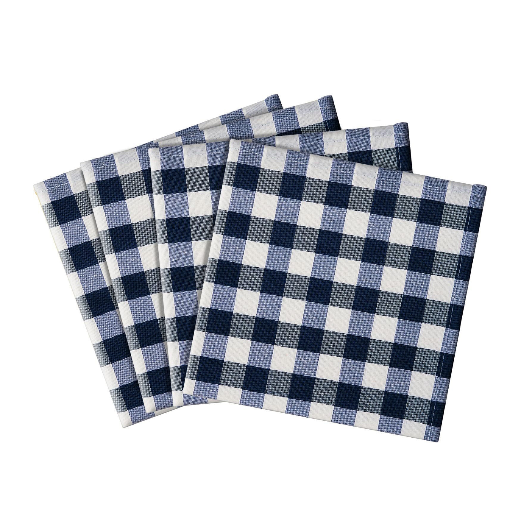 Buffalo Check Dinner Table Napkins Set of Four, , alternate image number 11