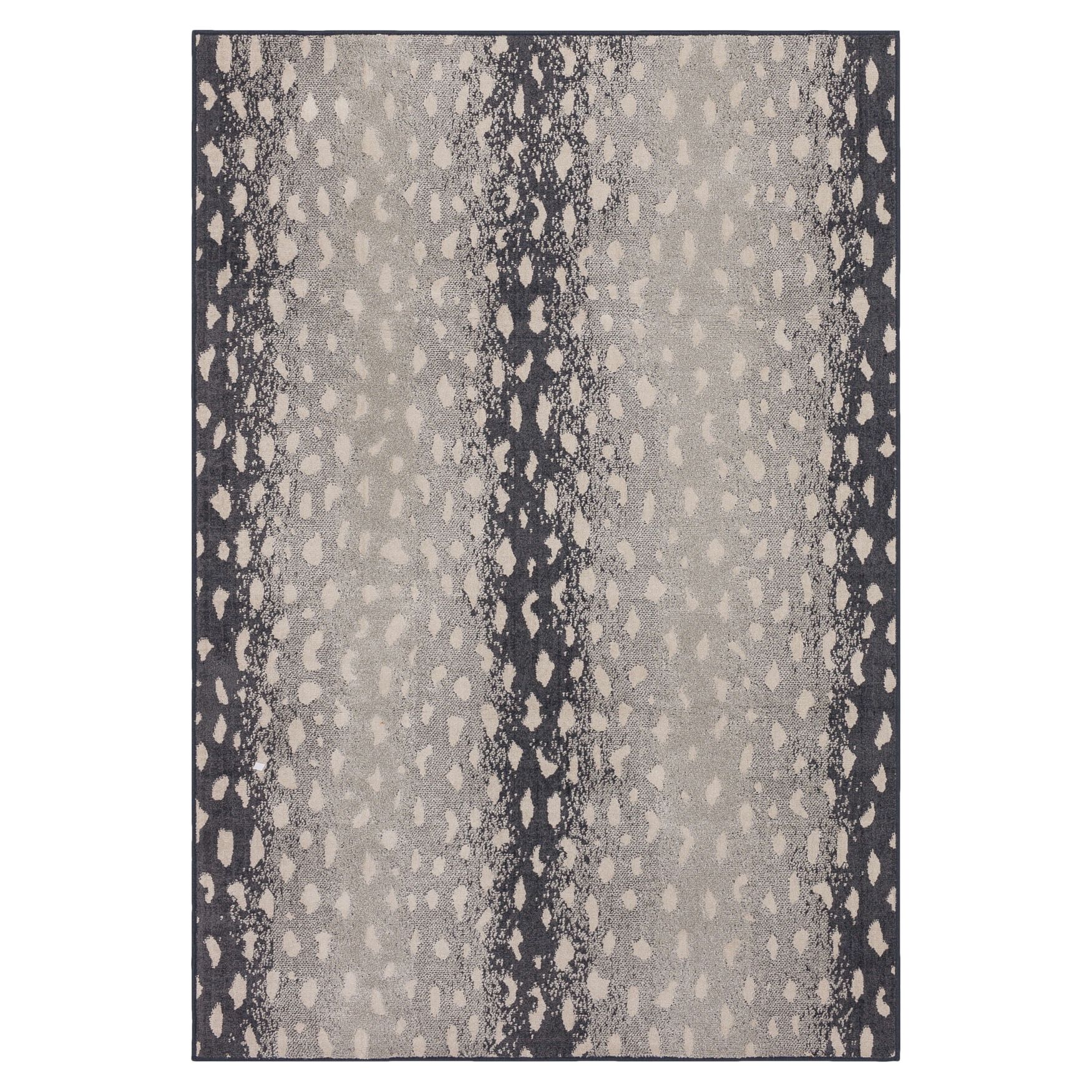 Antelope Print Area Rug – Cascade Collection 8' x 10', Grey | Catherines