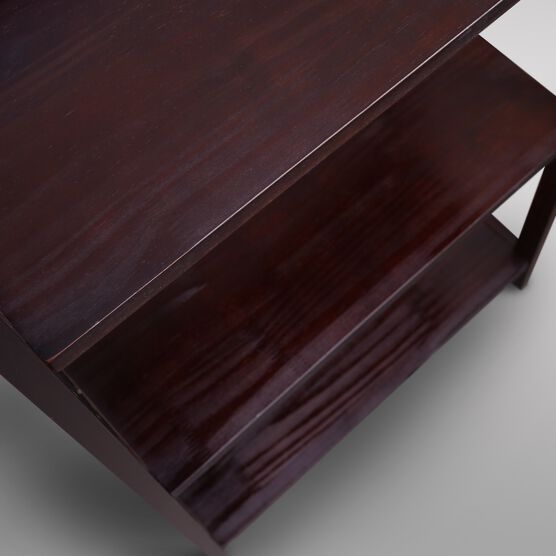 Stratford 5-Shelf Folding Bookcase-Espresso, , alternate image number null