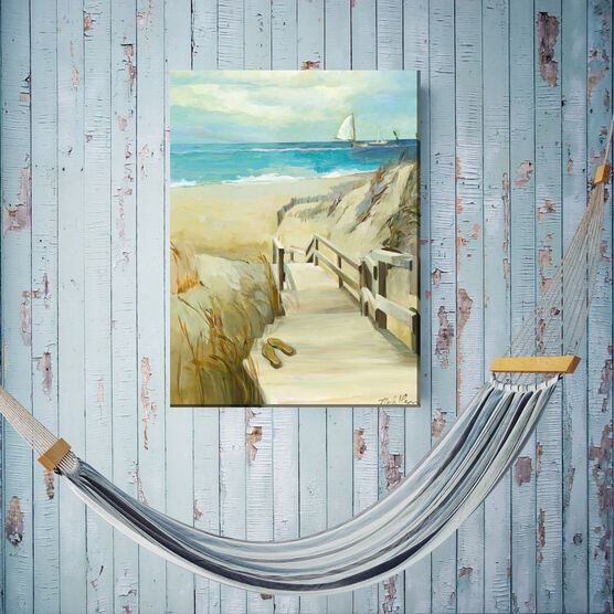 BAREFOOT BEACH OUTDOOR ART 30X40, , on-hover image number null