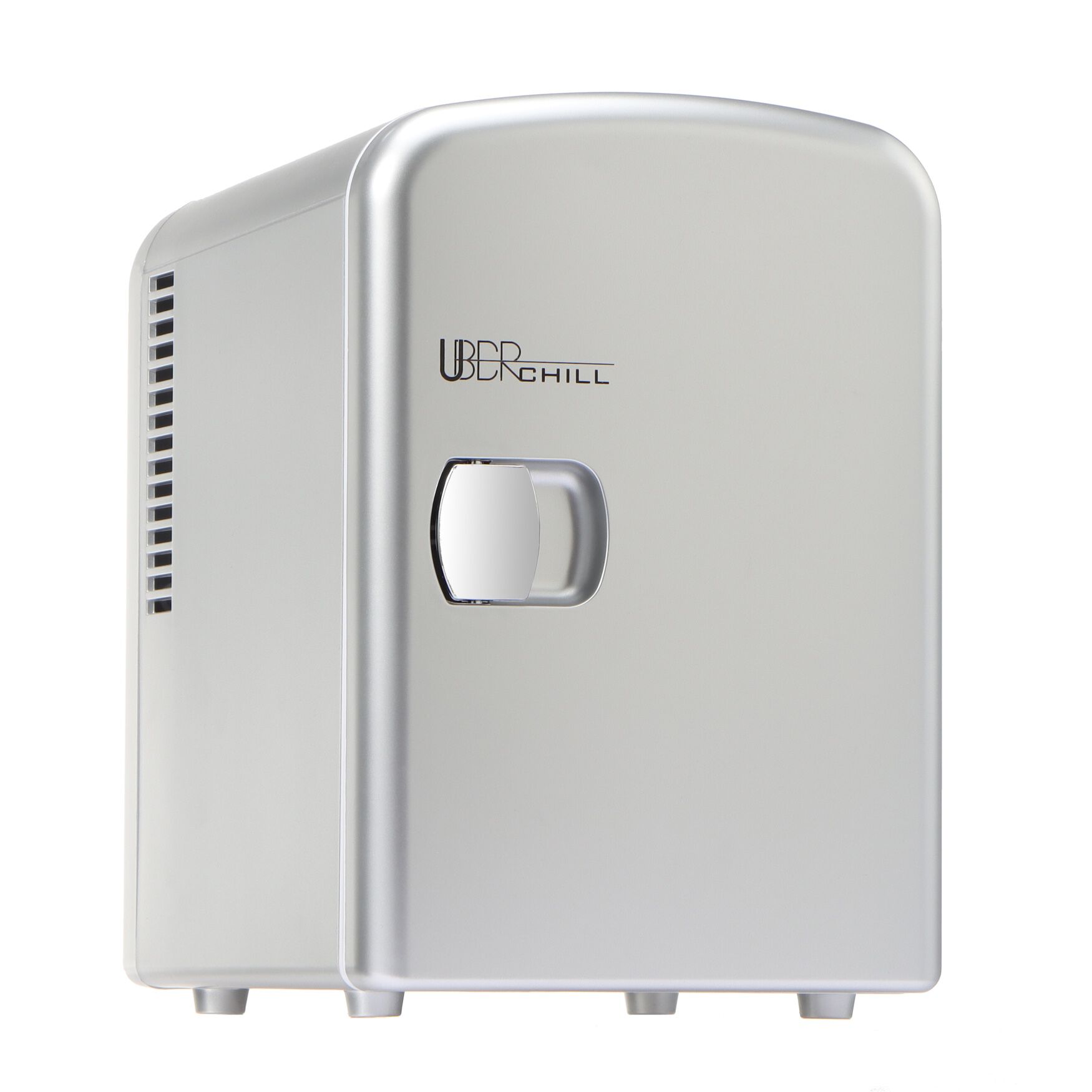 Uber Chill Portable Mini Fridge, SILVER, hi-res image number 0