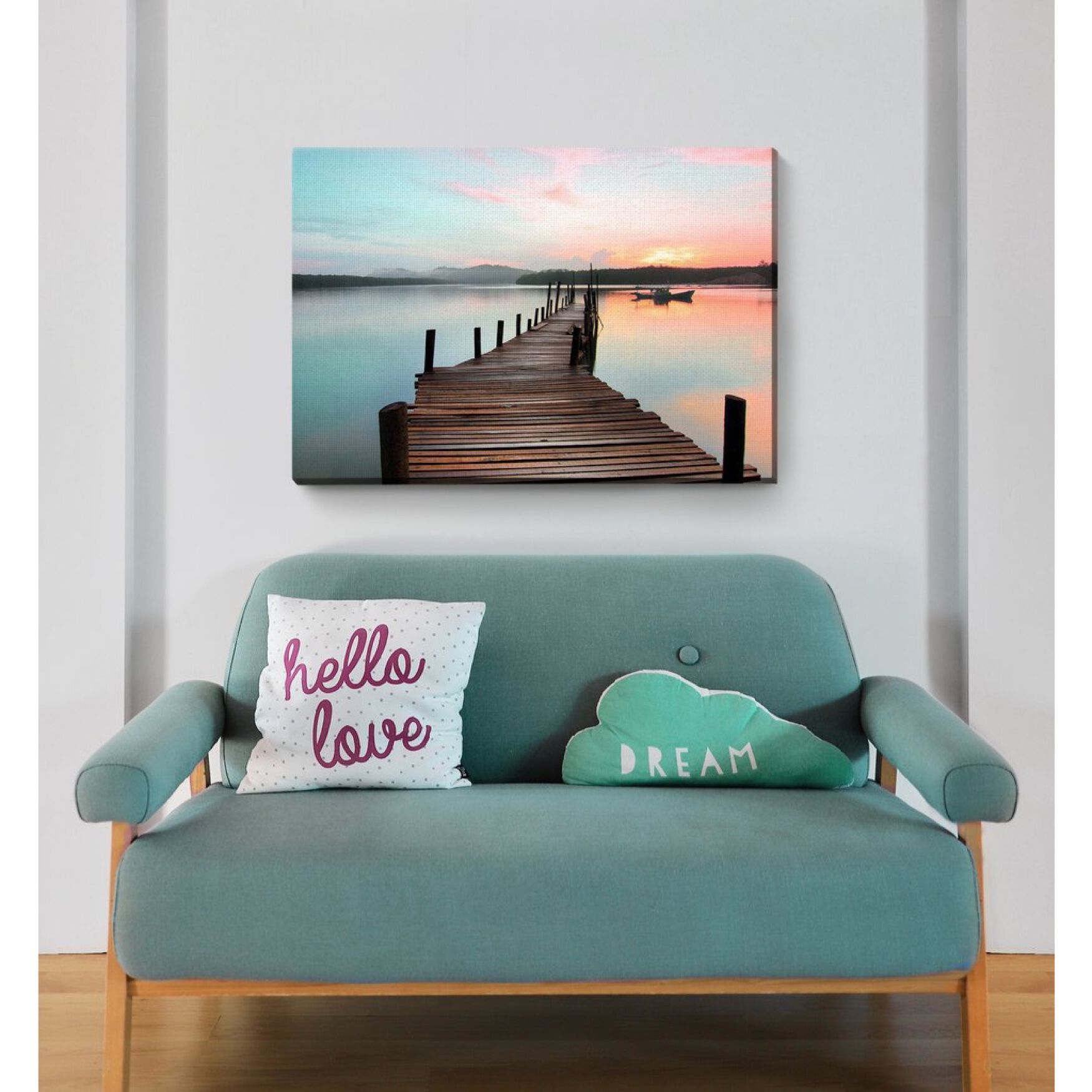 Lake Dock At Sunset, , alternate image number 2