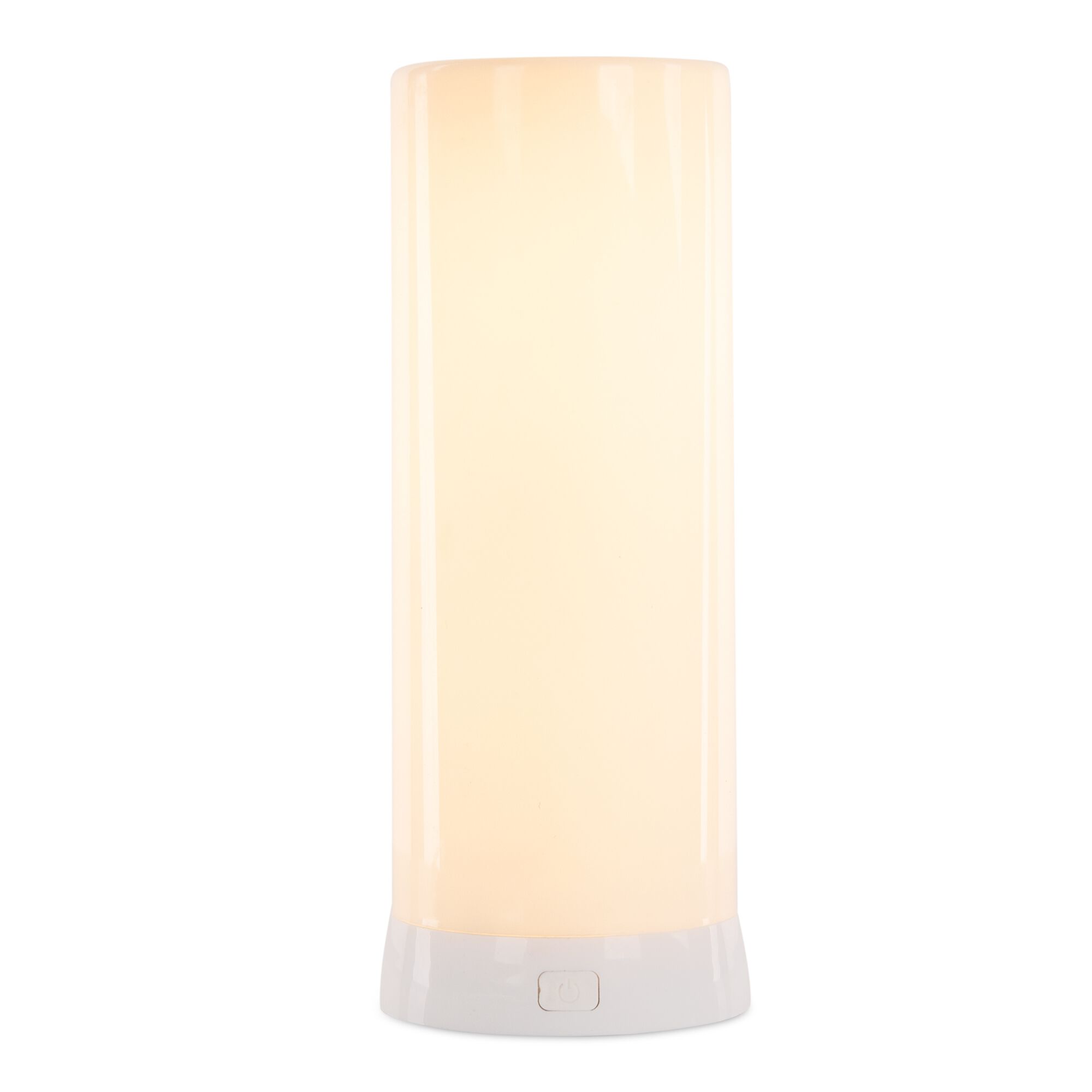 LED FIA Flame Designer Candle with ORANGE Hue 7.5 inchesH, WHITE, hi-res image number 0