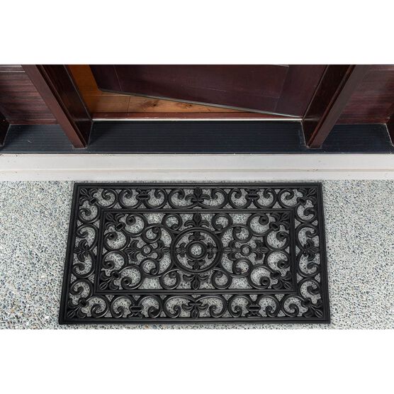 Scroll Rubber Doormat, , alternate image number null