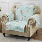 Ocean Turquoise Furniture Protector, Arm Chair, TURQUOISE, hi-res image number 0