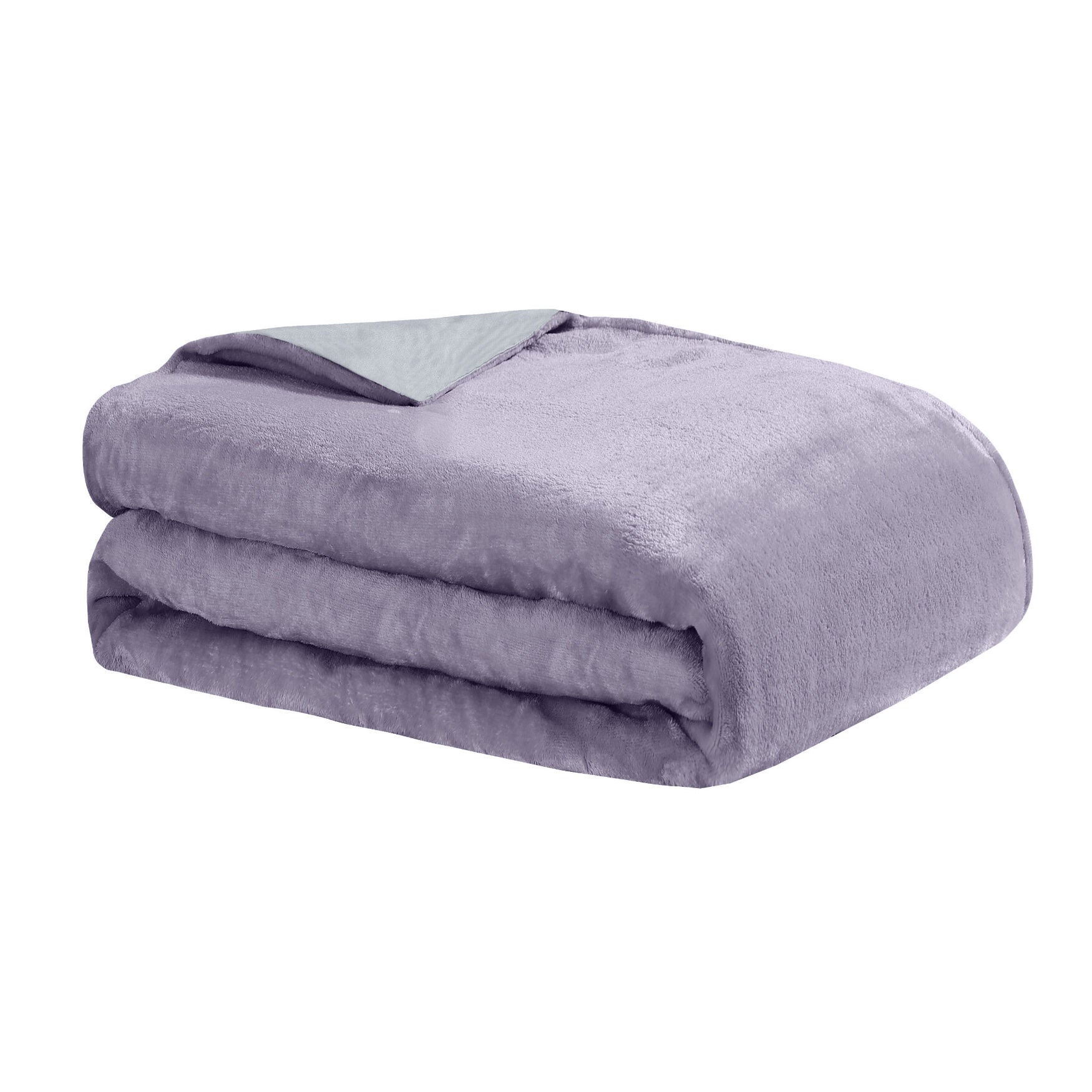 Crystal 15Lb Reversible Cooling Weighted 48X72 Blanket With Removable Cover Weighted Blanket & Cover, LAVENDER, hi-res image number 0