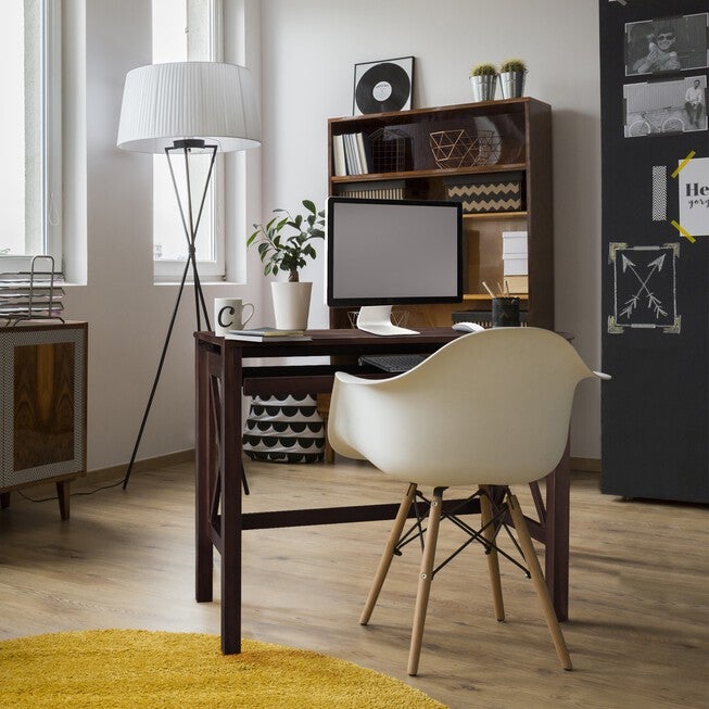 Montego Folding Desk with Pull-Out-Espresso, , alternate image number 14