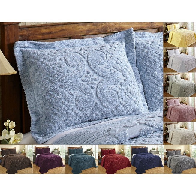 Ashton Collection Tufted Chenille Bedspread , , alternate image number 3