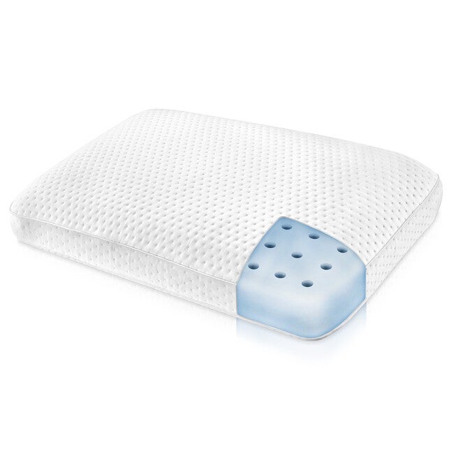 SensorPEDIC Luxury Extraordinaire Gusseted Memory Foam Pillow, , alternate image number 10