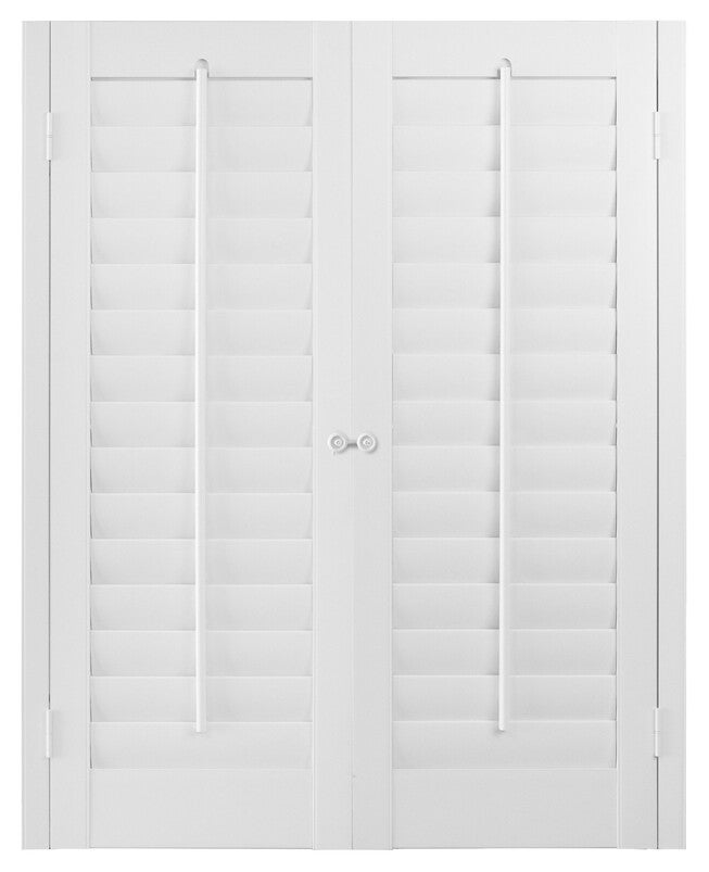 Plantation Interior Faux Wood Shutters White, WHITE, alternate image number 1