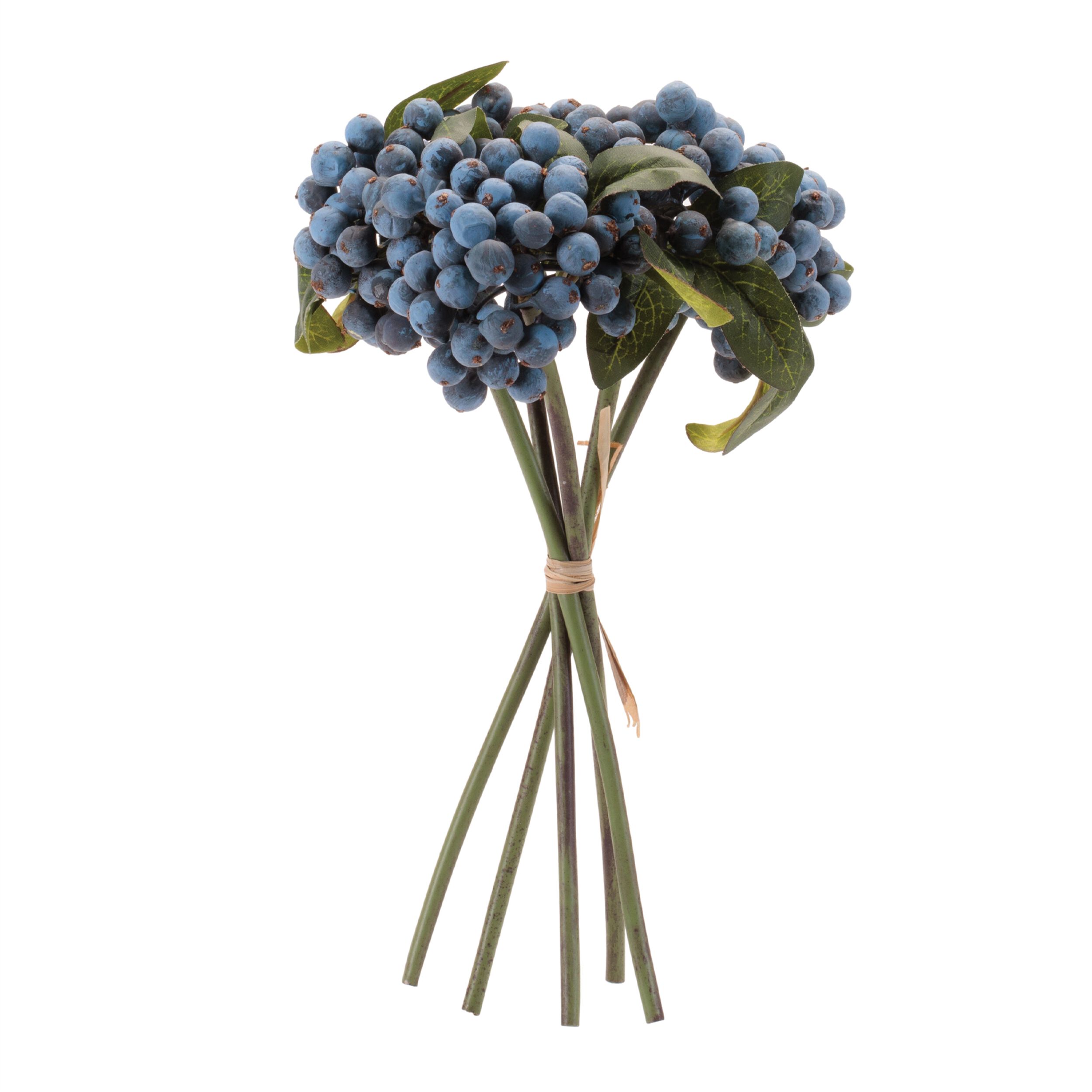 Berry Stem Bundle Set of 4, BLUE GREEN, alternate image number 1