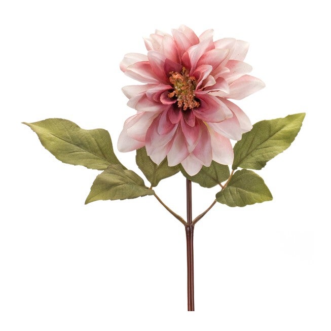 Dahlia Stem (Set of 6) 16 inchesH Polyester, PINK, hi-res image number null