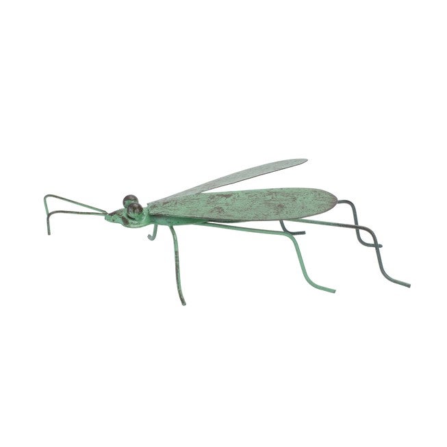Iron Metal Bumble Bee Garden Accent (Set of 2), GREEN/BLACK, alternate image number null