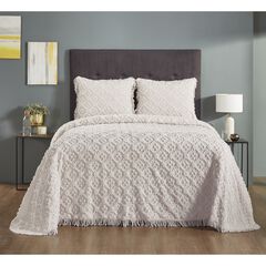 Charleston Collection 100% Cotton Geometric & Diamond Bedspread Set