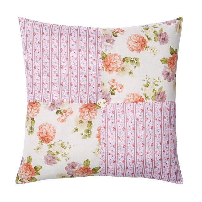 Alexis 16"Sq. Pillow, ECRU ROSE, hi-res image number null