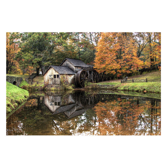 Old Mill Outdoor Canvas Art, MULTI, hi-res image number null
