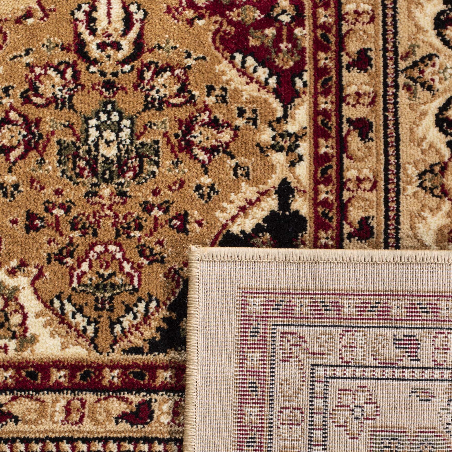 Lyndhurst 221 Multi / Beige 3'-3 inches X 5'-3 inches Small Rectangle Rug, , alternate image number 3