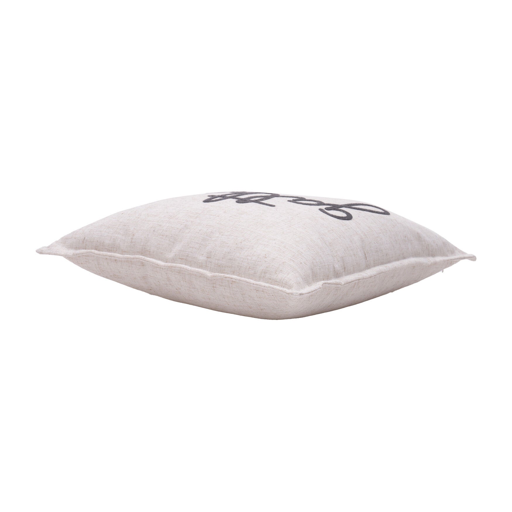 Waska Gather Sentiment Linen Blend Pillow, , on-hover image number 1