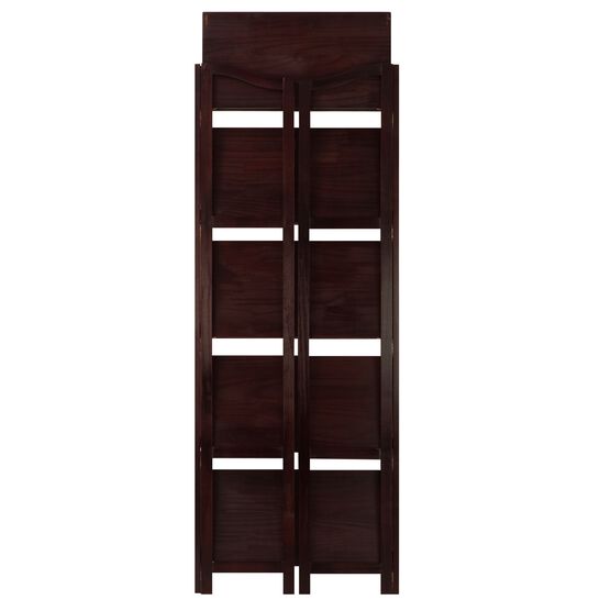 Stratford 5-Shelf Folding Bookcase-Espresso, , alternate image number null