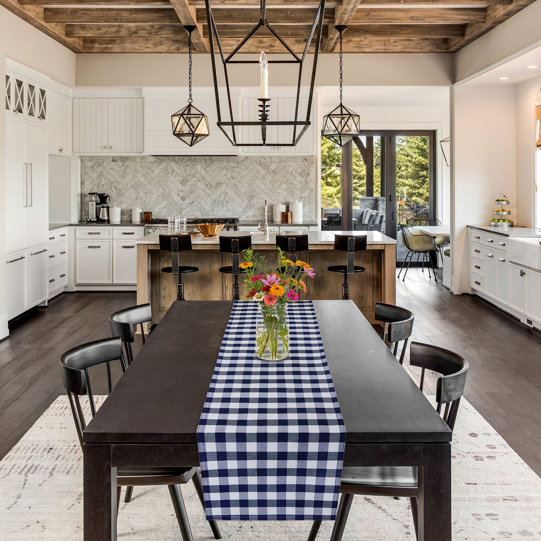 Buffalo Check Table Runner - 13-in x 48-in, , alternate image number 12