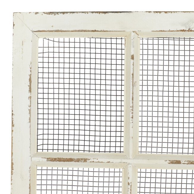 Cream Farmhouse Abstract Wood Wall Décor, , alternate image number null