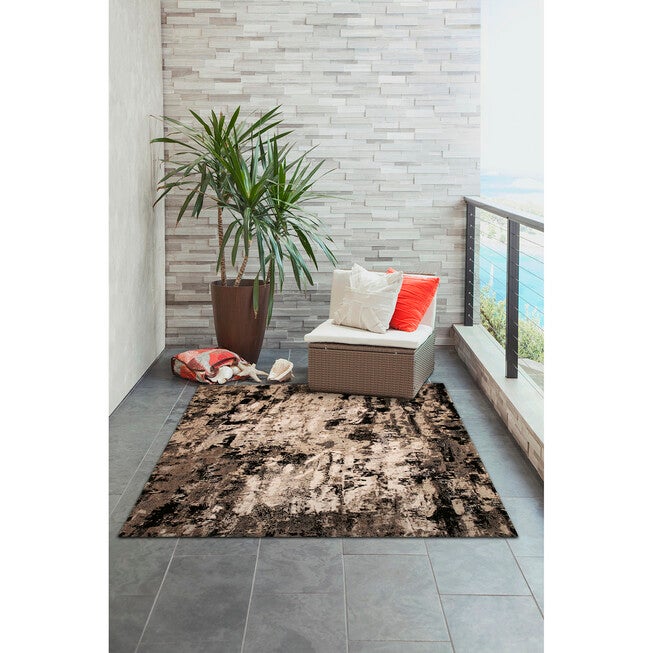 Liora Manne Fresco Abstract Indoor/Outdoor Rug, , alternate image number null