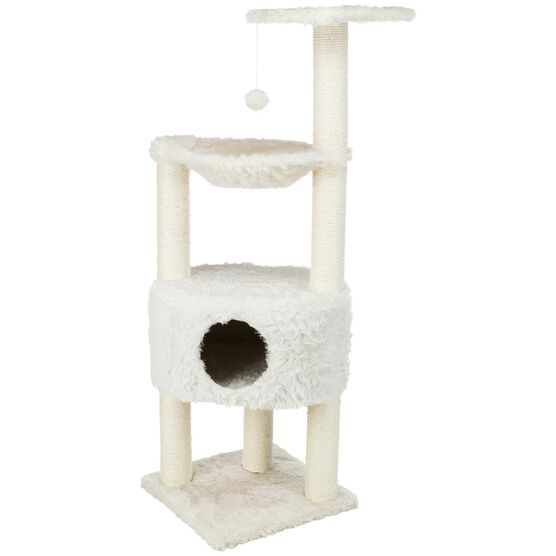Baza Cat Tower Scratching Post, CREAM, hi-res image number null