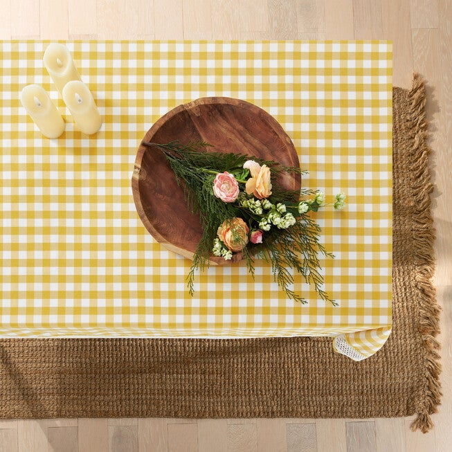 Buffalo Check Tablecloth - 60-in x 84-in, , alternate image number null