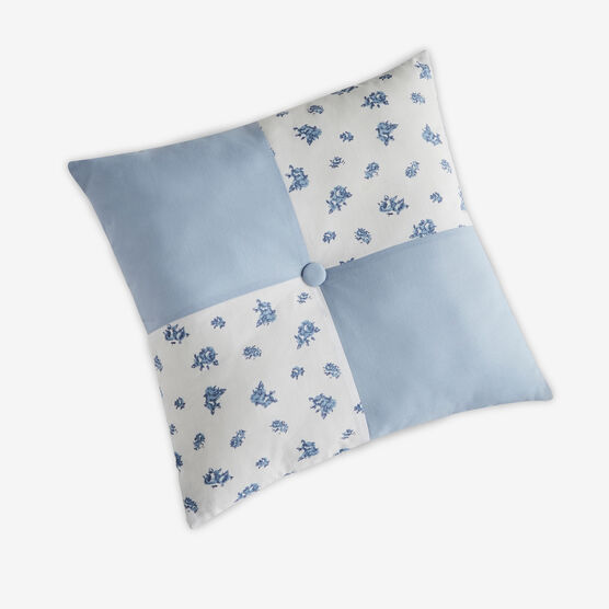 Alexis 16"Sq. Pillow, BLUE, hi-res image number null