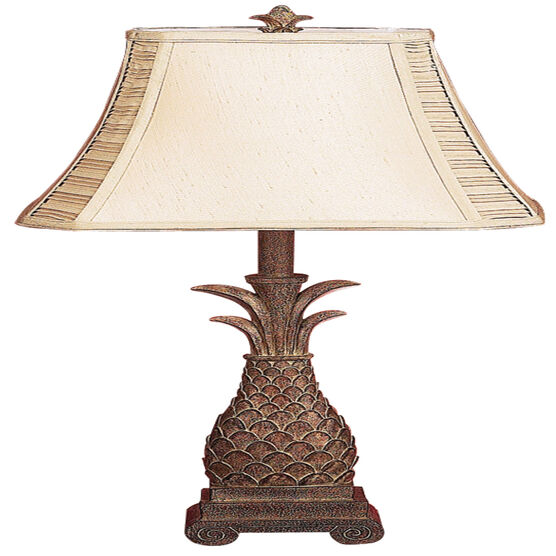 Set Of 2 Brown Polystone Tuscan Table Lamp, BROWN, hi-res image number null