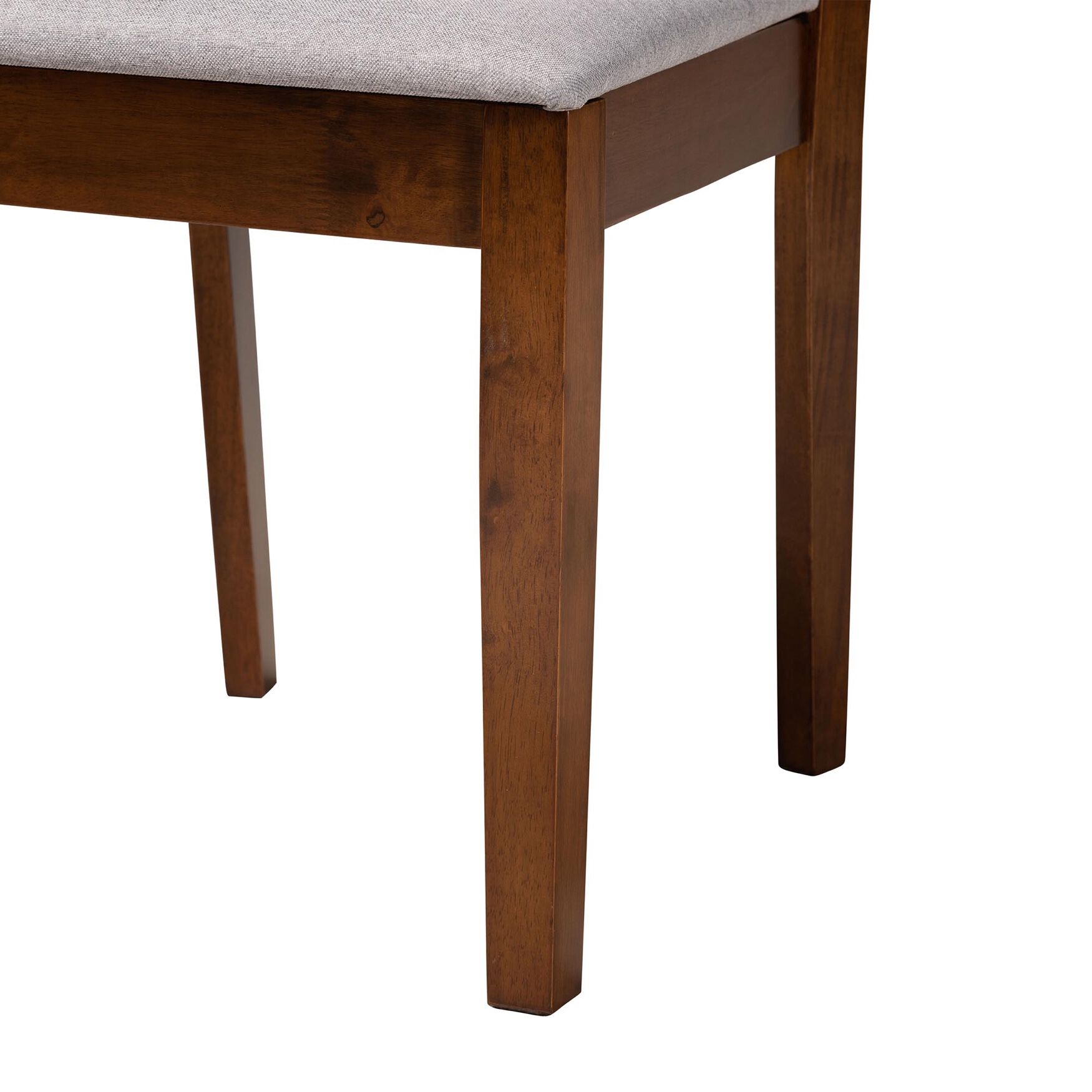 Olympia Modern Beige Fabric And Espresso Brown Finished Wood Dining Chair, , alternate image number 18