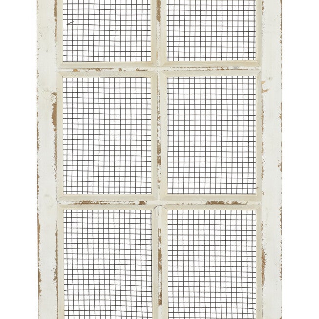 Cream Farmhouse Abstract Wood Wall Décor, , alternate image number null