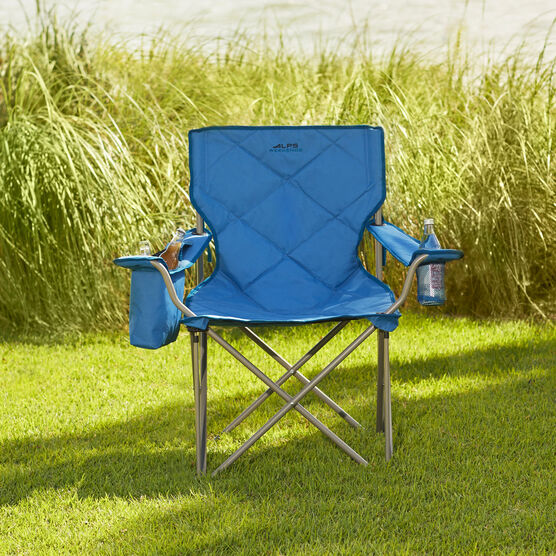 Extra Wide King Kong Folding Camp Chair, DEEP SEA, hi-res image number null