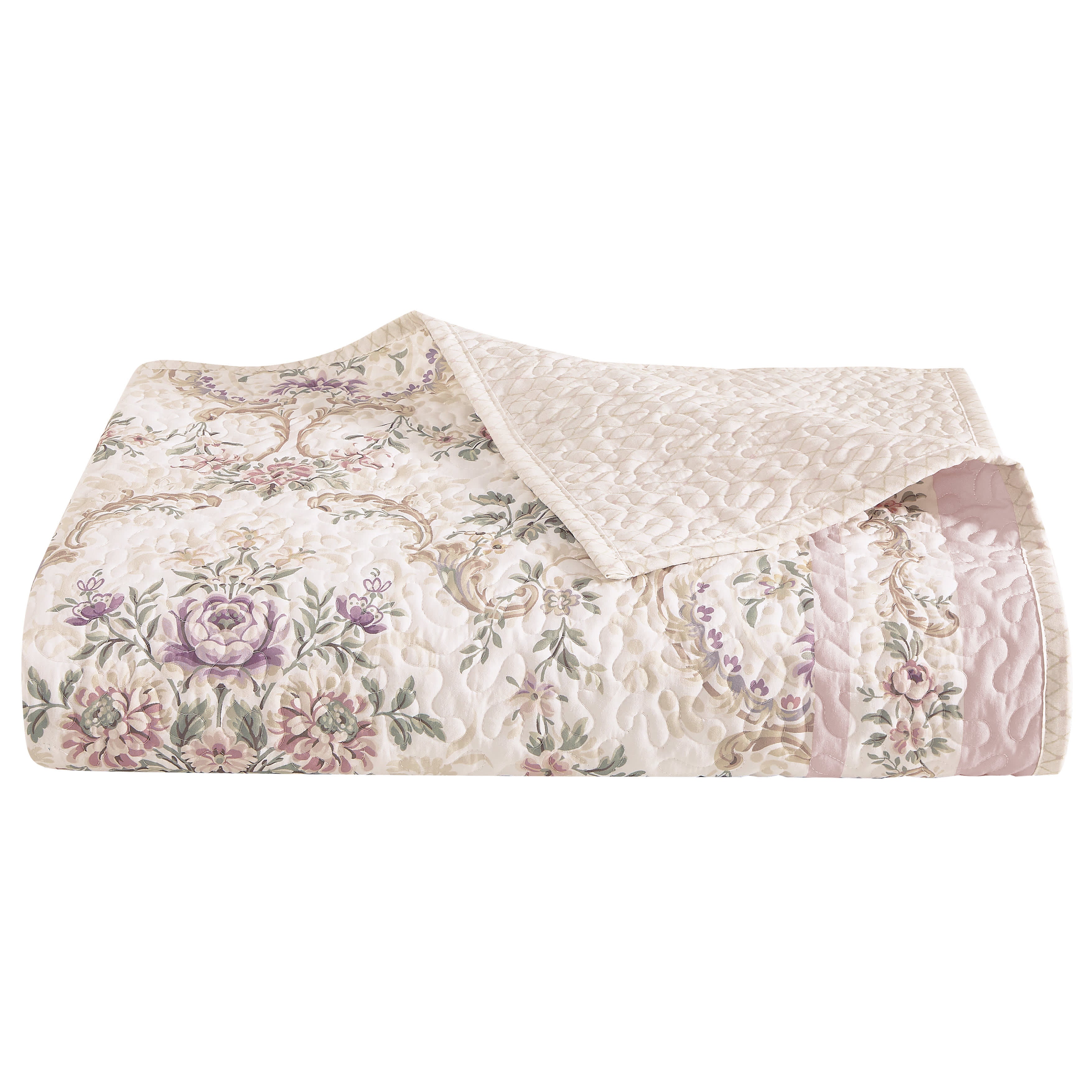 Avant Garden Full/Queen Quilt, BLUSH, alternate image number 5