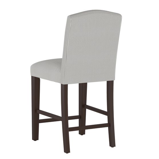 Stipe Upholstered Counter Stool, , alternate image number null