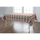 HOLIDAY KITCHEN 60" X 84" PLAID TABLECLOTH, PLAID, hi-res image number 0