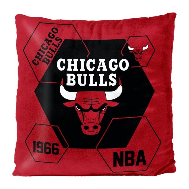 Bulls Velvet Reverse Pillow, MULTI, hi-res image number null