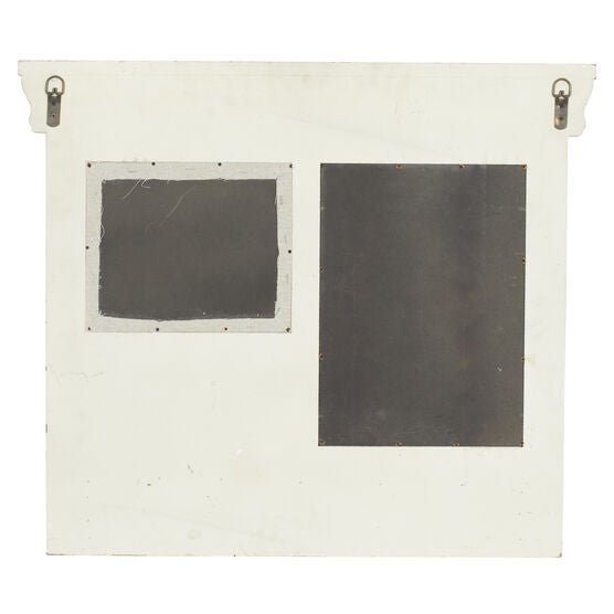 White Farmhouse Abstract Wood Wall Décor, , on-hover image number null