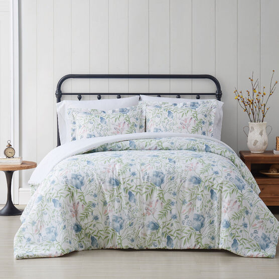 Cottage Classics Field Floral 2 Piece Quilt Set, , alternate image number null