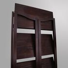 Stratford 5-Shelf Folding Bookcase-Espresso, , alternate image number null