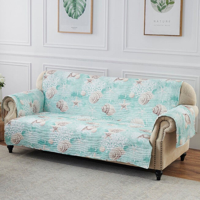 Ocean Turquoise Furniture Protector, Arm Chair, , alternate image number 2