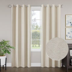 Brushed 100% Blackout Grommet Pair