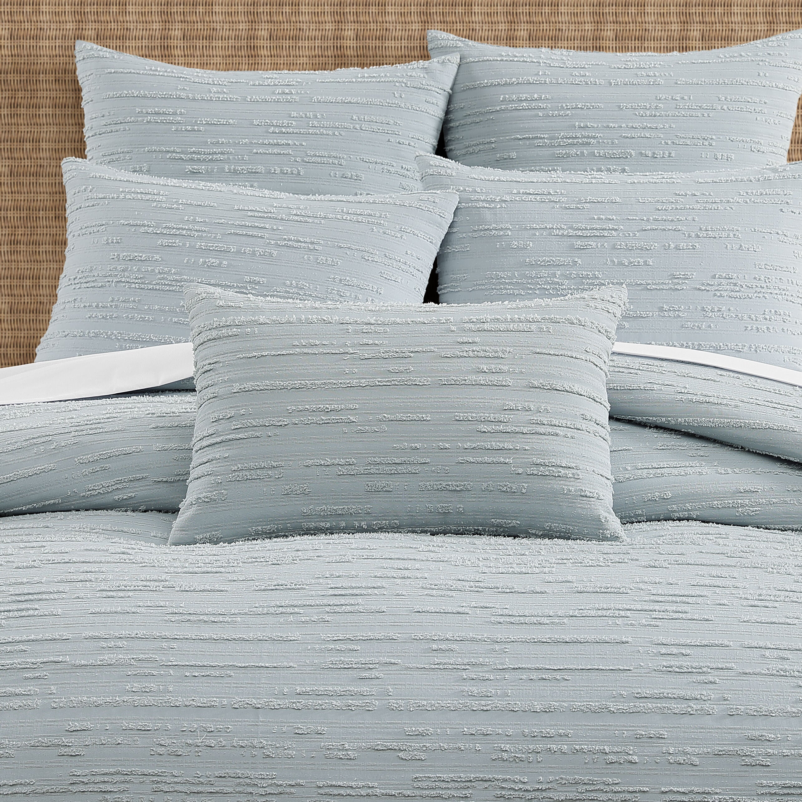 OSLO AQUA BOUDOIR DECORATIVE THROW PILLOW, AQUA, hi-res image number 0