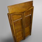 Stratford 3-Shelf Folding Bookcase-Warm Brown, , alternate image number null