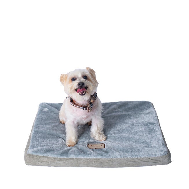 Memory Foam Orthopedic Dog Bed Mat, Sage Green/Grey, Small, SAGE, hi-res image number null