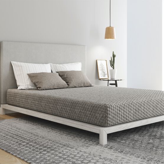 10" Gel Memory Foam Mattress, Firm, Twin Mattress, GREY, hi-res image number null