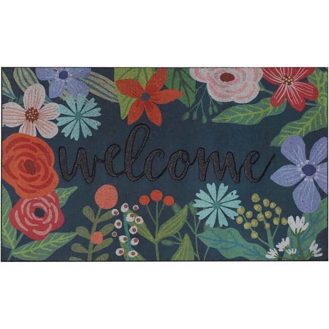 Spring Sunset Welcome Multi 1' 6 inches X 2' 6 inches, MULTI, hi-res image number null