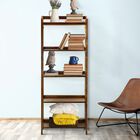 Stratford 5-Shelf Folding Bookcase-Warm Brown, , alternate image number null