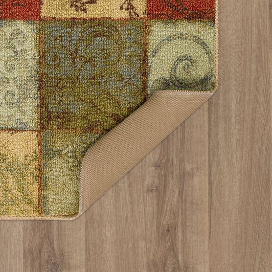 Floral Tile Multi 2' 6" X 4' 2", , alternate image number null