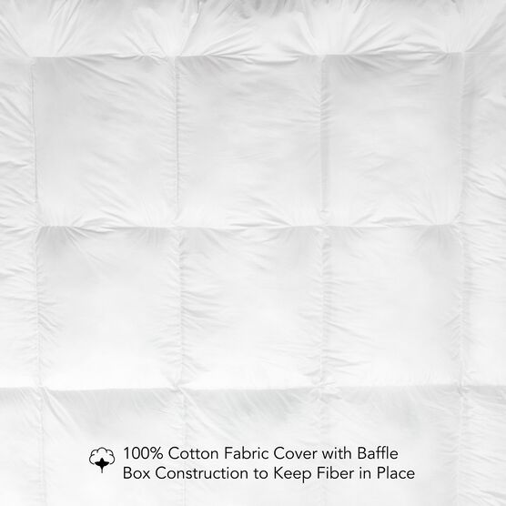 SensorPEDIC MemoryLOFT Classic 2.5-Inch Memory Foam and Fiber Mattress Topper, , alternate image number null